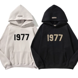 Essentials 1977 Letter Print Hoodie