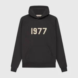 The Signature 1977 Essentials Hoodie Black